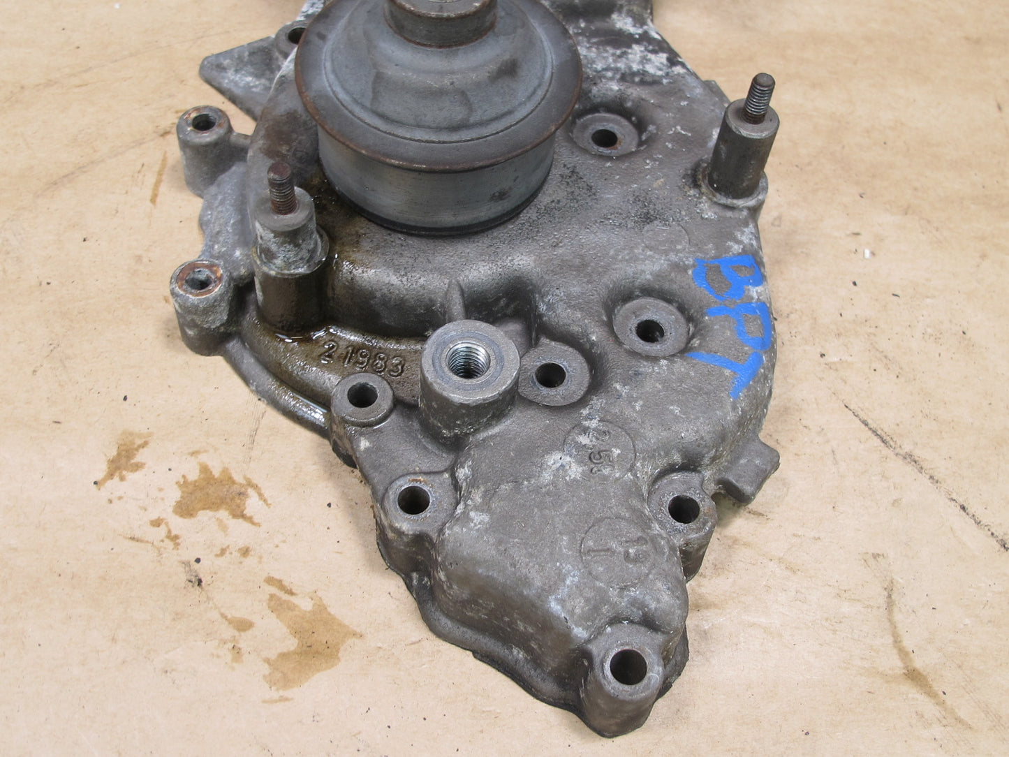 86-89 PORSCHE 944 924 S 2.5L WATER COOLANT PUMP 9441061243R OEM