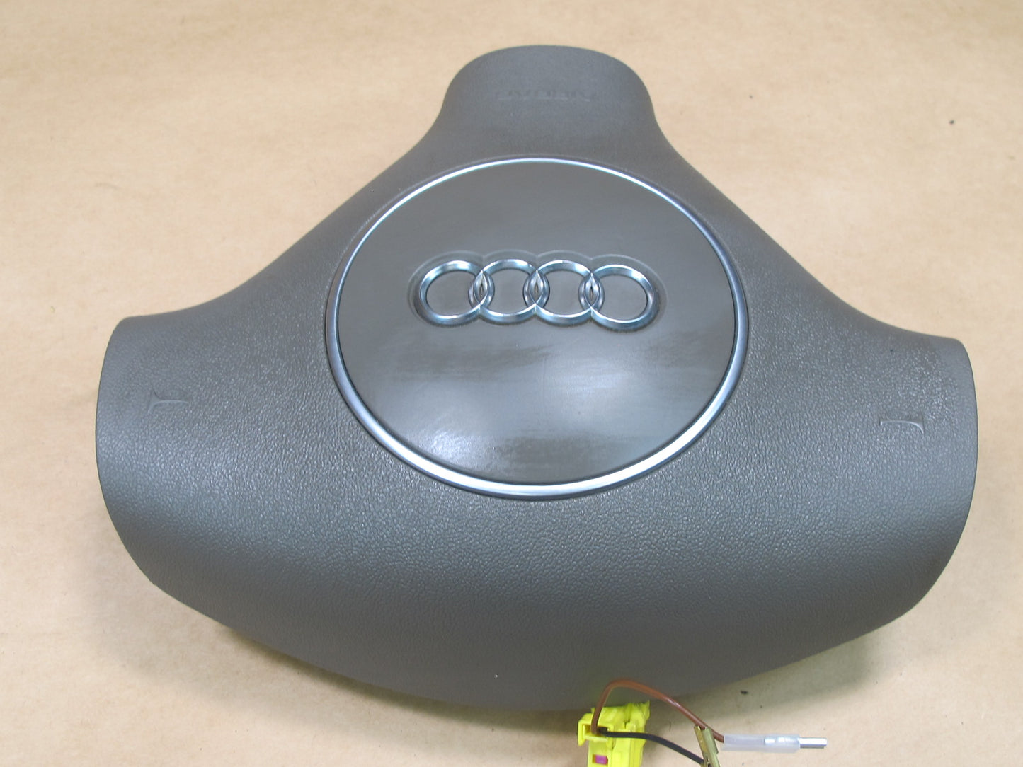 03-06 AUDI A4 B6 CONVERTIBLE FRONT LEFT DRIVER SIDE STEERING WHEEL SRS AIRBAG OEM