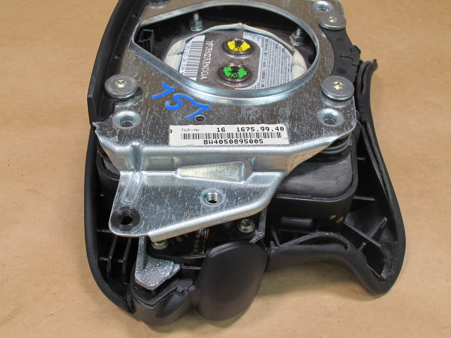 03-06 MERCEDES R230 SL500 FRONT LEFT DRIVER SIDE STEERING WHEEL SRS AIRBAG 2304600398 OEM