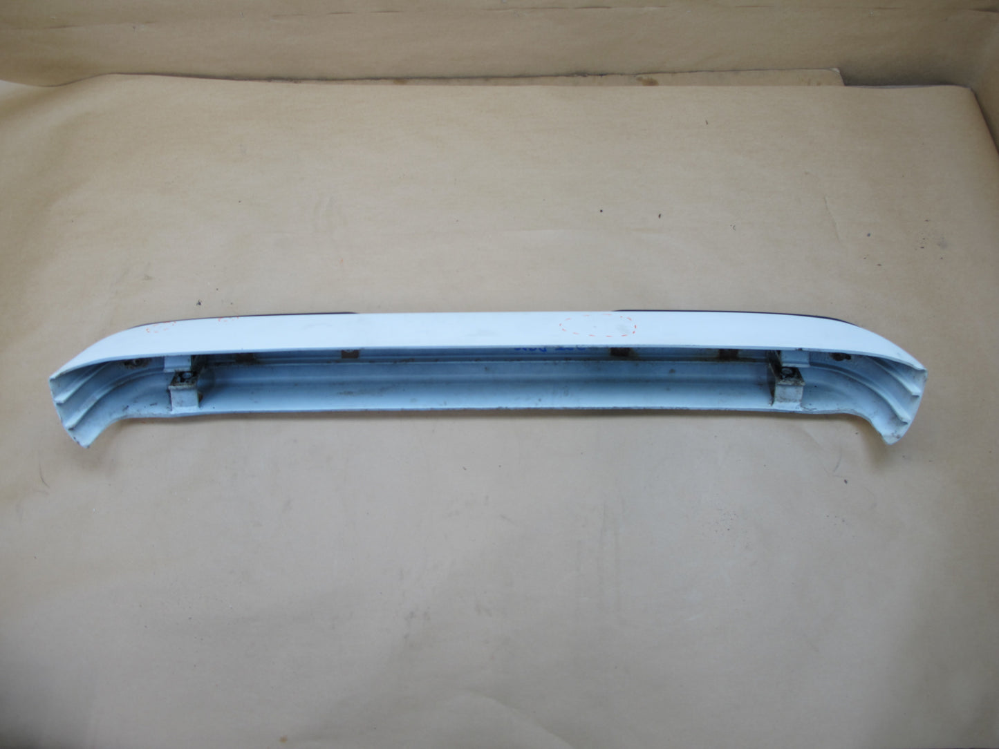 87-88 PORSCHE 924 S REAR BUMPER COVER PANEL WHITE OEM