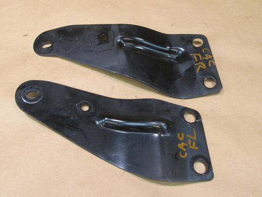 97-04 CHEVROLET CORVETTE C5 SET OF 2 FENDER HOOD BUMER SUPPORT BRACKET OEM