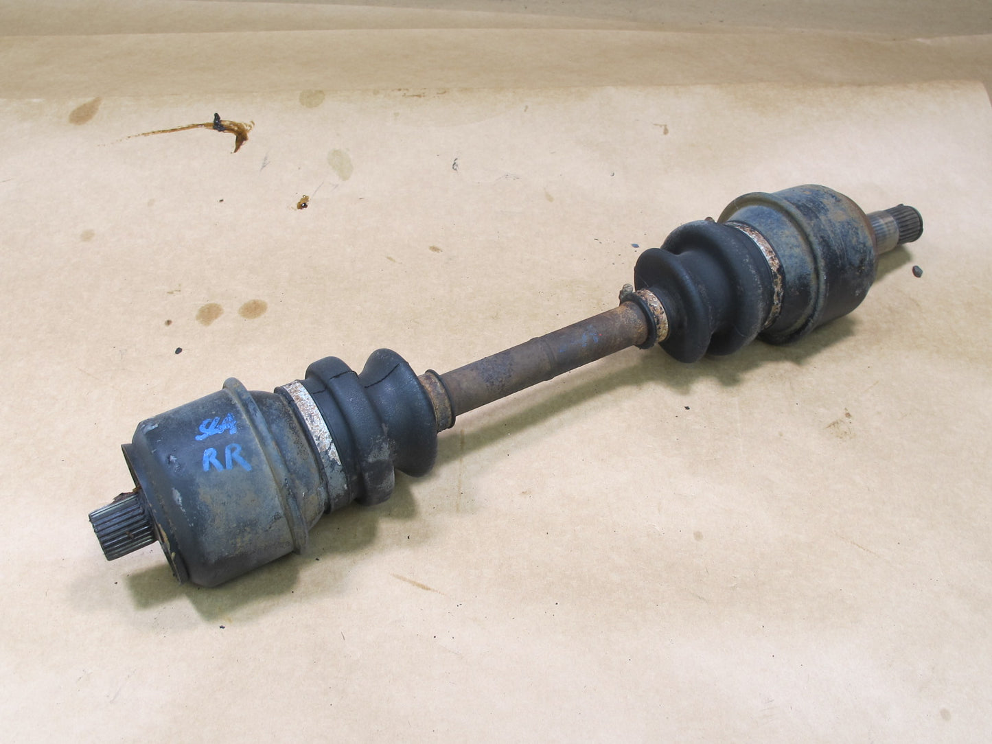 73-85 MERCEDES R107 SL-CLASS REAR RIGHT SUSPENSION AXLE SHAFT OEM