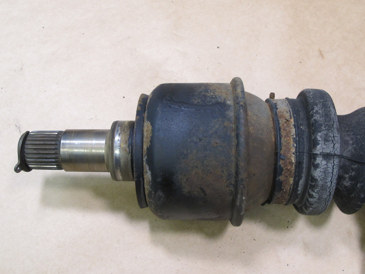 73-85 MERCEDES R107 SL-CLASS REAR LEFT SUSPENSION AXLE SHAFT OEM