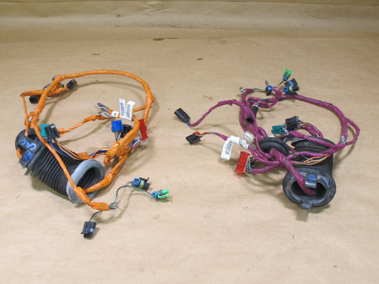 97-04 CHEVROLET CORVETTE C5 SET OF 2 LEFT & RIGHT DOOR WIRE WIRING HARNESS OEM