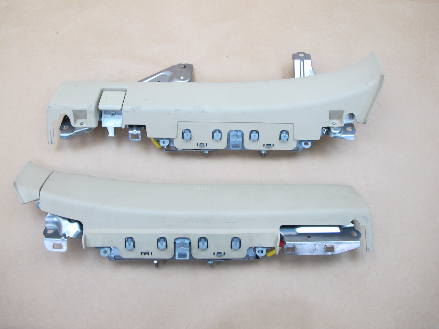 07-12 LEXUS LS600HL FRONT LEFT & RIGHT SIDE UNDER DASH KNEE SRS AIRBAG SET OEM