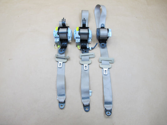 07-12 LEXUS LS460 LS600HL REAR RIGHT CENTER LEFT SIDE SEATBELT RETRACTOR SET OEM