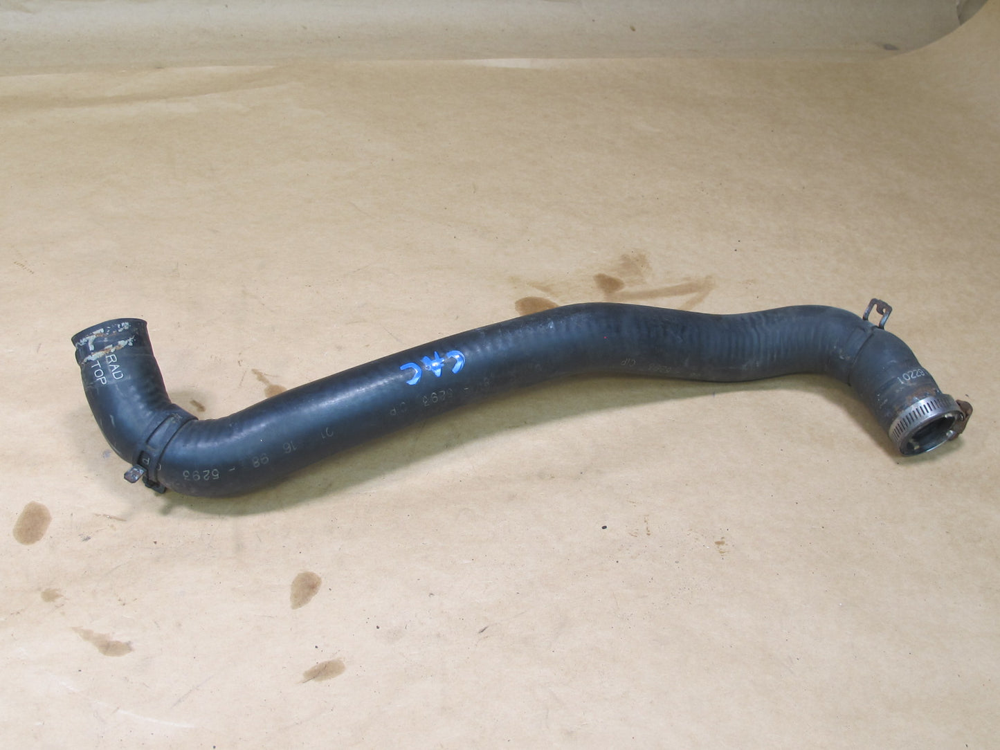 1999 CHEVROLET CORVETTE C5 5.7L LS1 ENGINE COOLANT HOSE PIPE LINE OEM