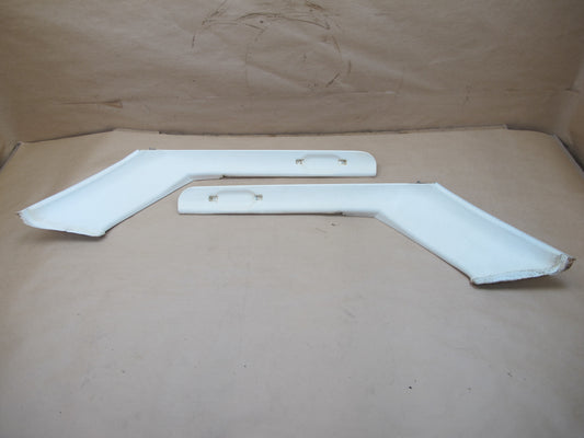 73-85 MERCEDES R107 SET OF 2 REAR HARDTOP C PILLAR TRIM COVER PANEL OEM