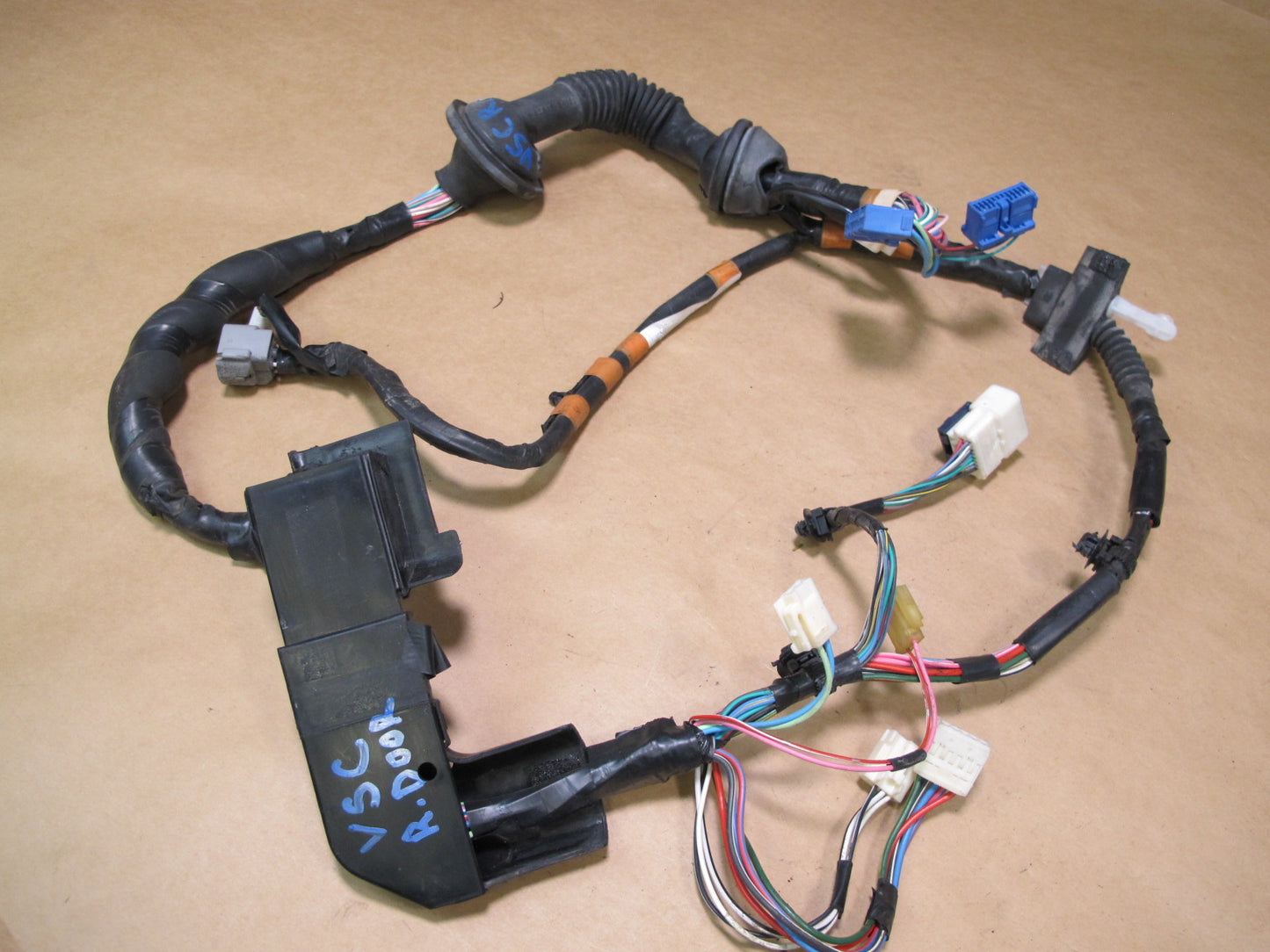 92-00 LEXUS JZZ31L SC300 SC400 RIGHT DOOR WIRE WIRING HARNESS OEM