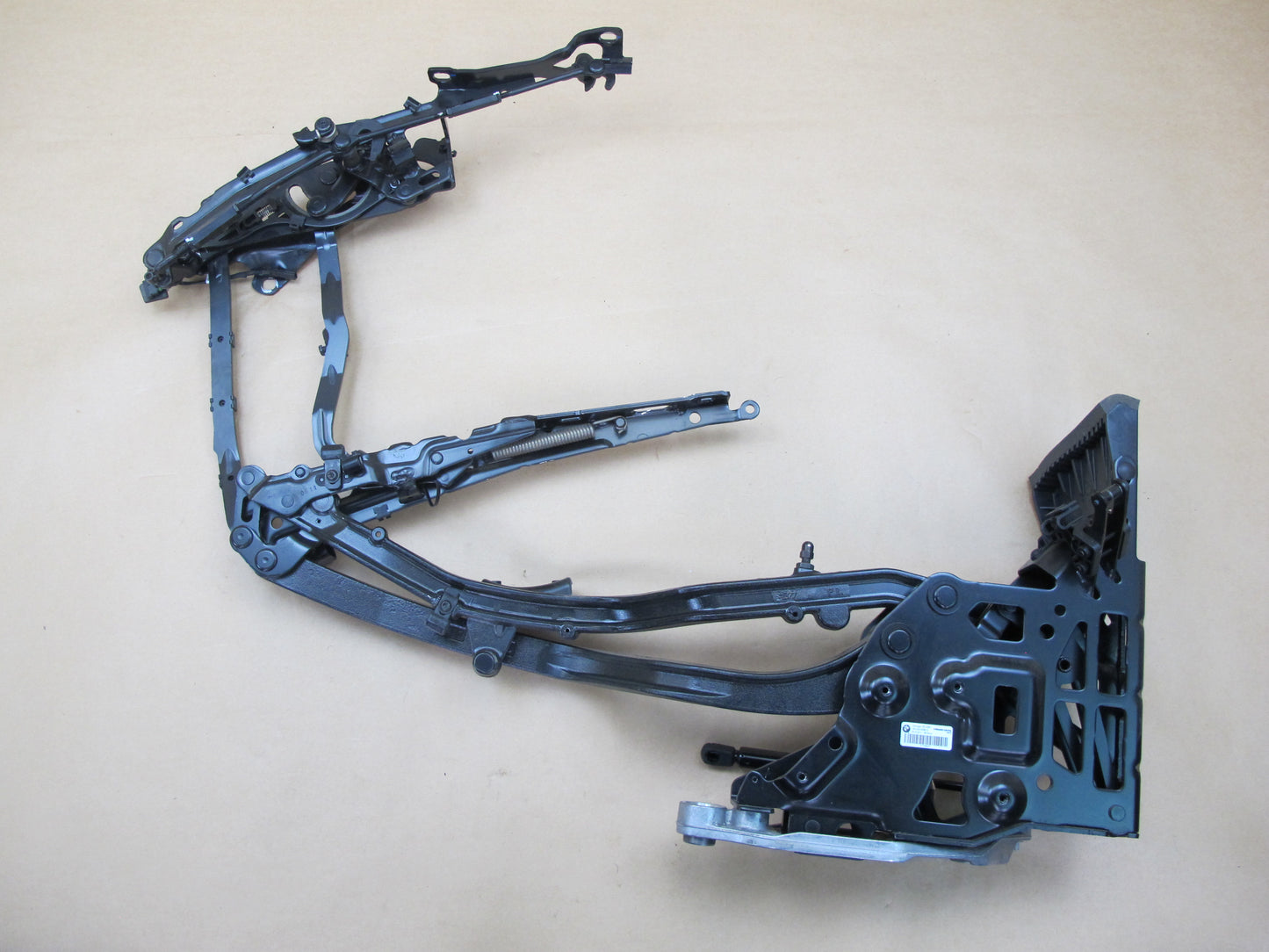 09-16 BMW E89 Z4 CONVERTIBLE REAR LEFT FOLDING HARD ROOF TOP  FRAME HINGE OEM