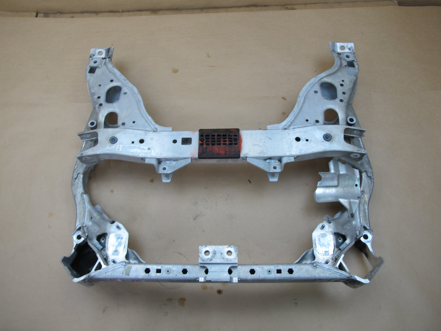 09-16 BMW E89 Z4 FRONT SUSPENSION SUBFRAME CROSSMEMBER OEM