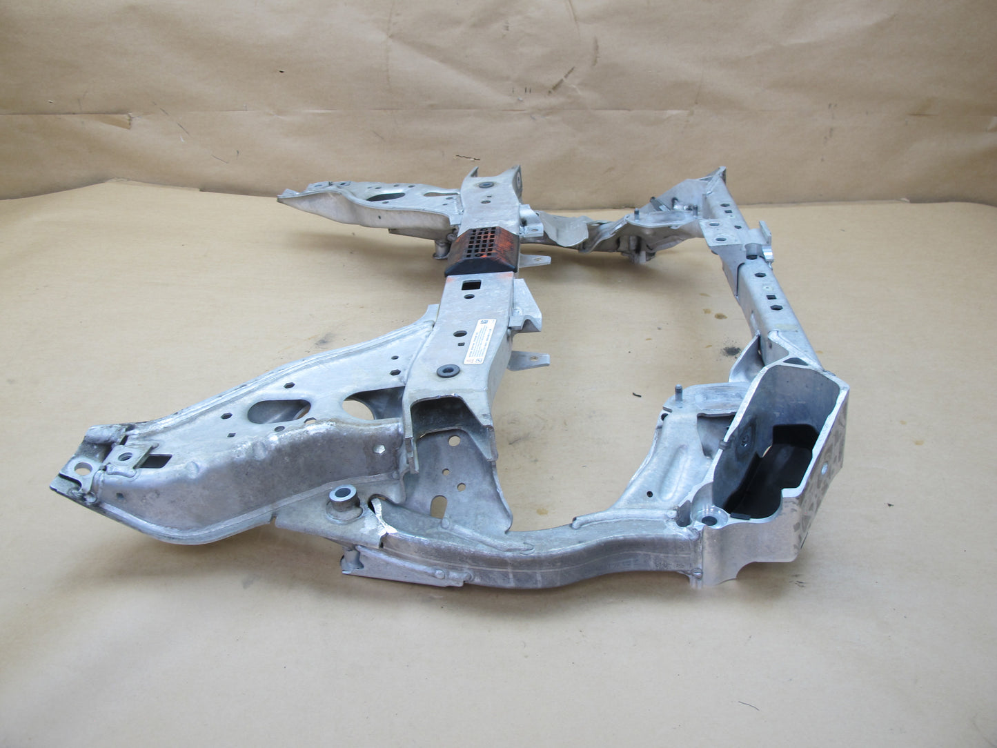 09-16 BMW E89 Z4 FRONT SUSPENSION SUBFRAME CROSSMEMBER OEM