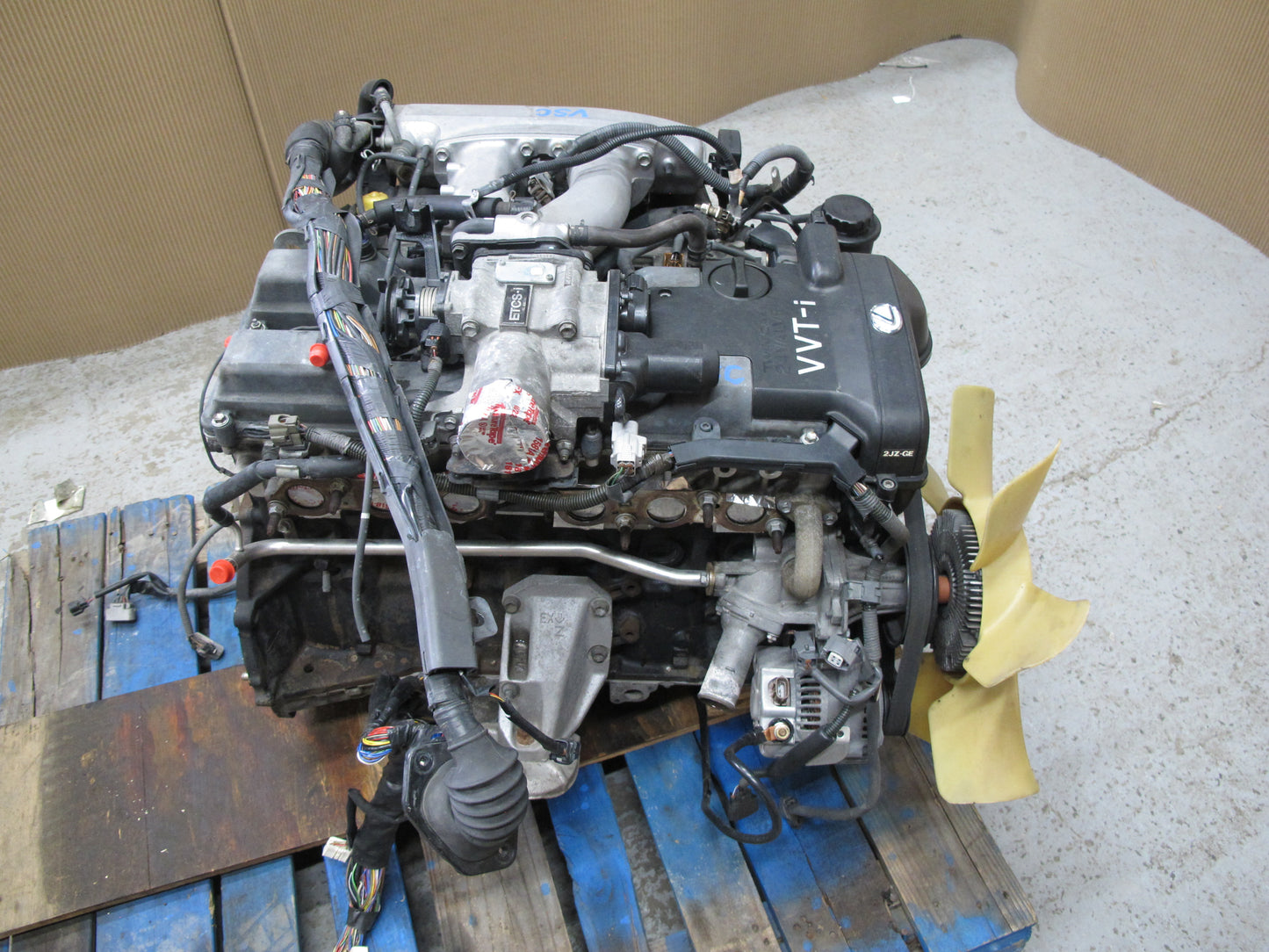 98-00 LEXUS SC300 3.0L 2JZGE REAR SUMP VVT-i COMPLETE ENGINE MOTOR 108K MILES