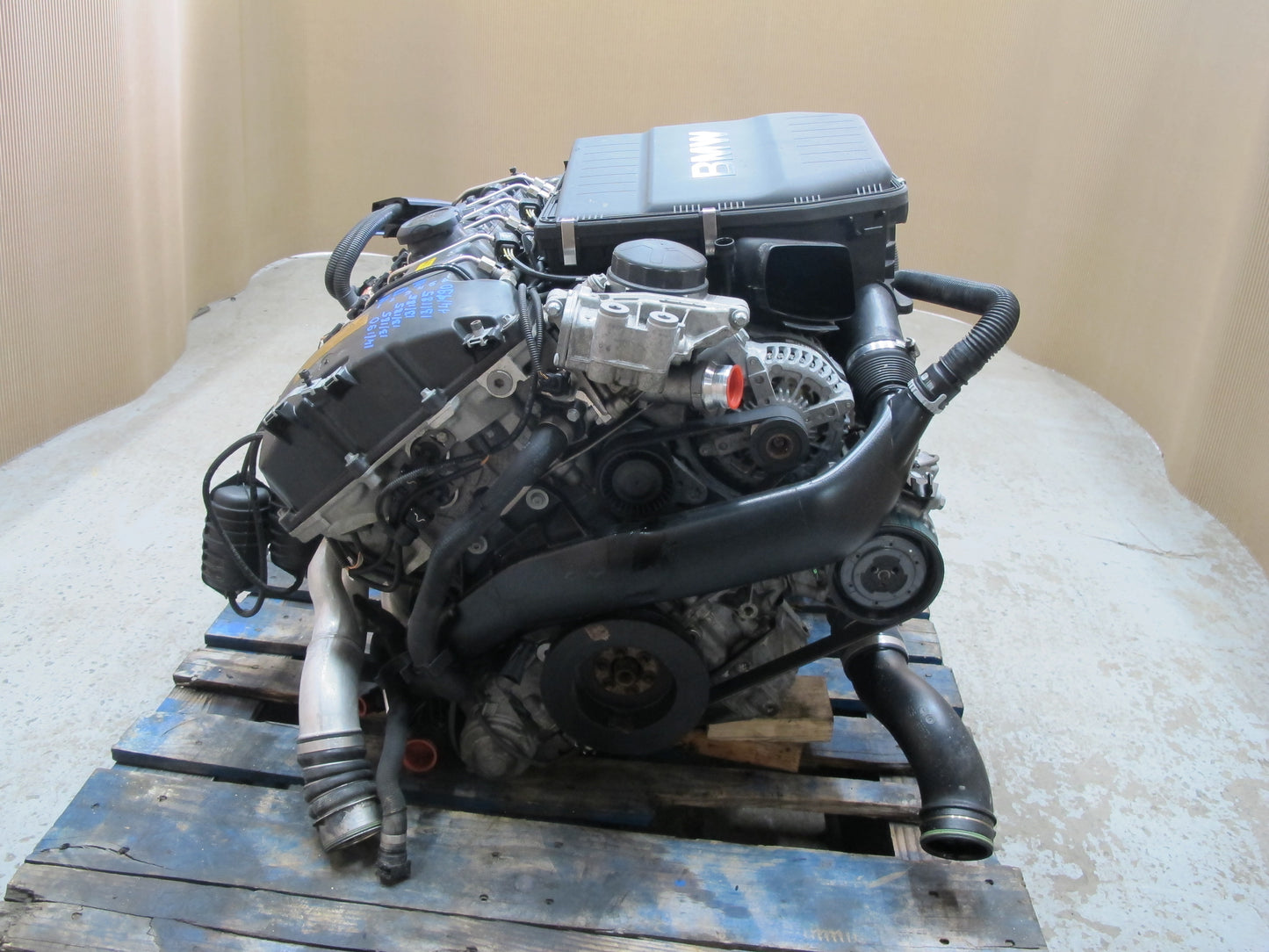 09-16 BMW E89 Z4 3.0L N54 6 BOLTS COMPLETE TWIN TURBO ENGINE MOTOR 86K MILES