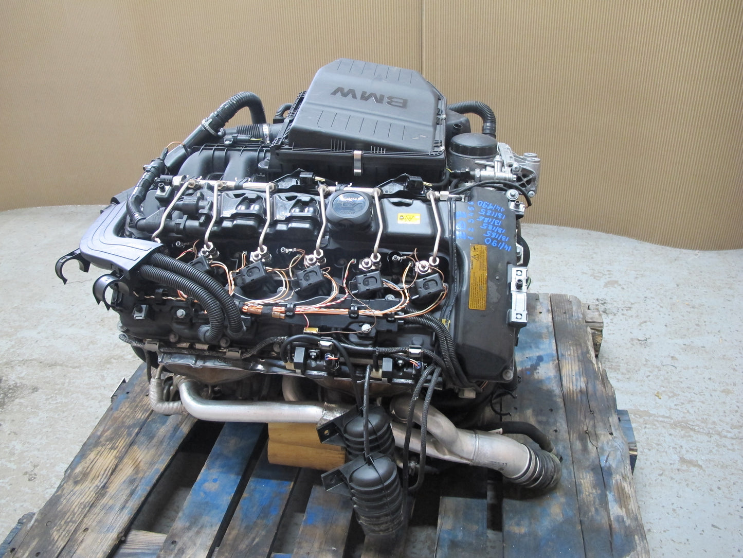 09-16 BMW E89 Z4 3.0L N54 6 BOLTS COMPLETE TWIN TURBO ENGINE MOTOR 86K MILES