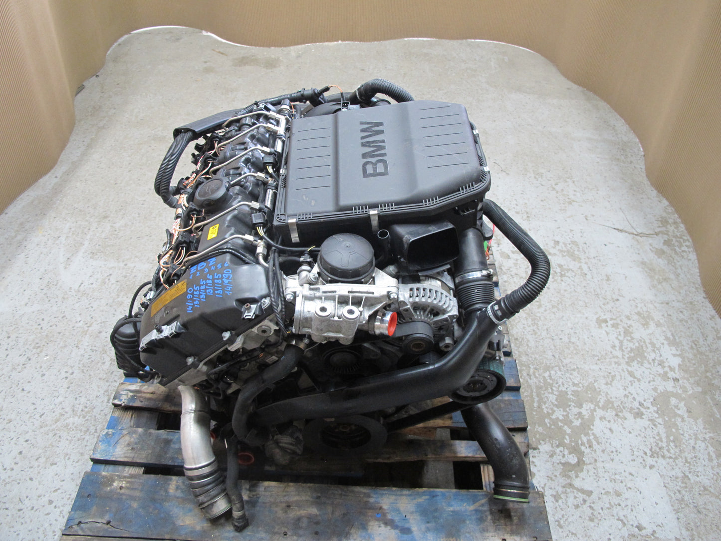 09-16 BMW E89 Z4 3.0L N54 6 BOLTS COMPLETE TWIN TURBO ENGINE MOTOR 86K MILES