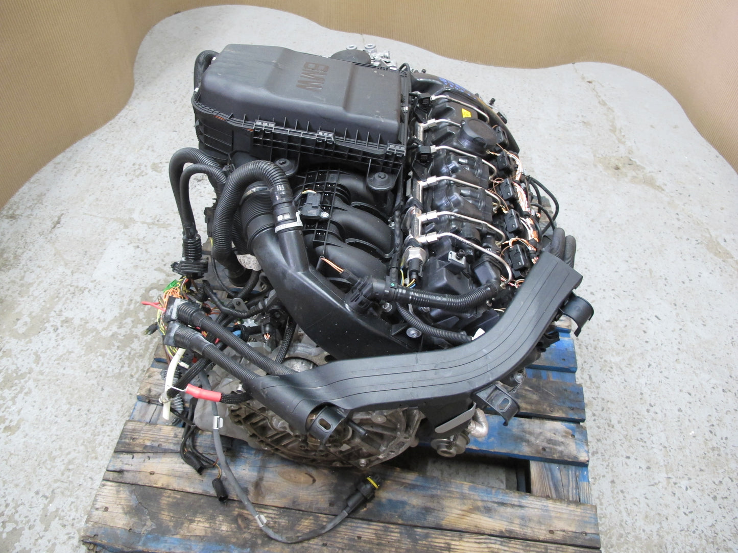 09-16 BMW E89 Z4 3.0L N54 6 BOLTS COMPLETE TWIN TURBO ENGINE MOTOR 86K MILES