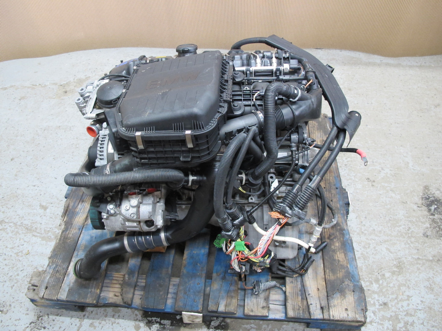 09-16 BMW E89 Z4 3.0L N54 6 BOLTS COMPLETE TWIN TURBO ENGINE MOTOR 86K MILES