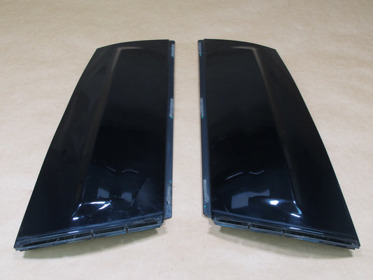 07-13 MINI COOPER R56 SET OF 2 REAR EXTERIOR C PILLAR TRIM PANEL OEM