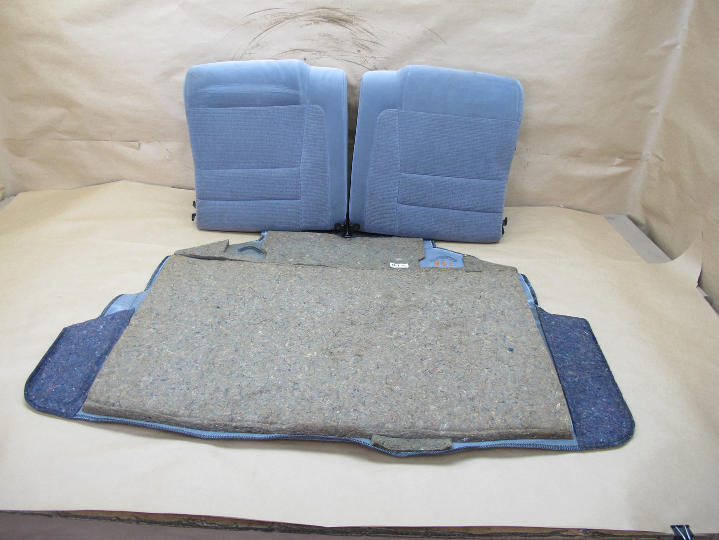 89-92 Toyota Supra MK3 Front & Rear Complete Cloth Seat Set OEM