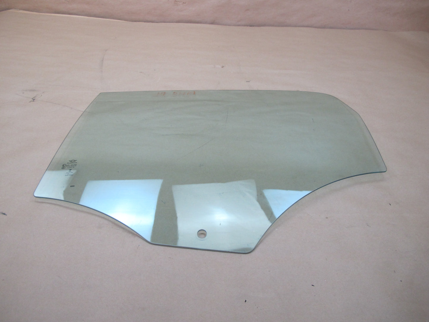 11-16 MINI COOPER R60 COUNTRYMAN REAR LEFT DOOR GLASS WINDOW OEM