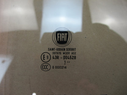 2012-2017 FIAT 500 ABARTH FRONT RIGHT PASSENGER DOOR GLASS WINDOW OEM