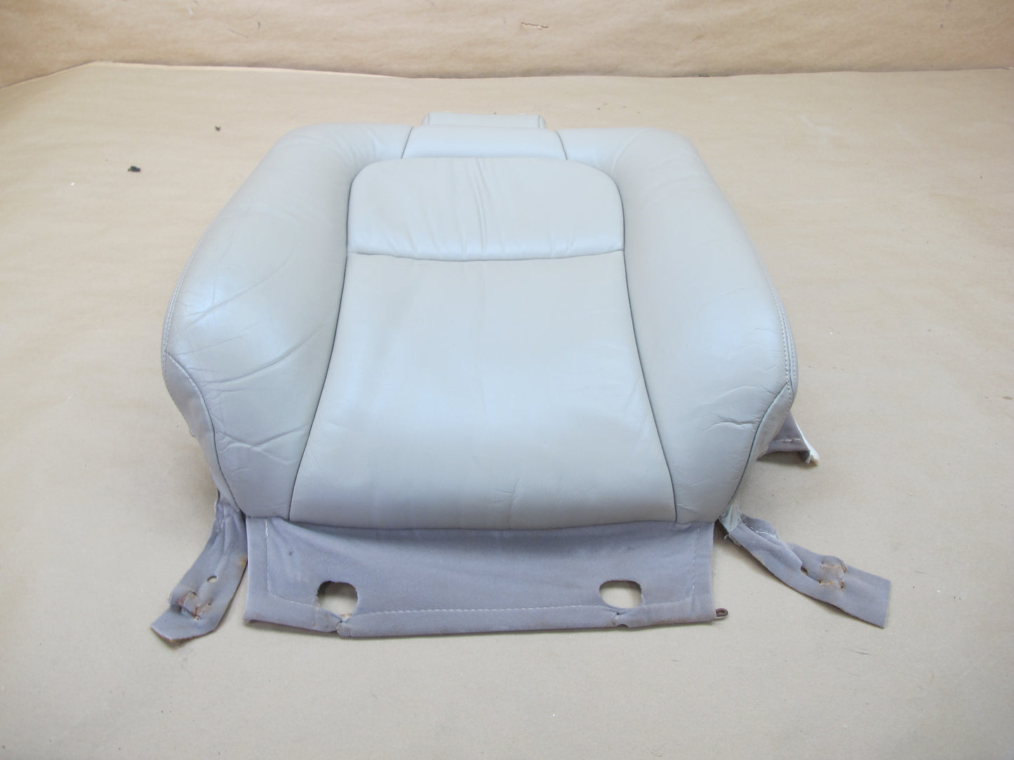 98-00 LEXUS SC300 SC400 FRONT RIGHT SEAT UPPER BACKREST LEATHER CUSHION OEM