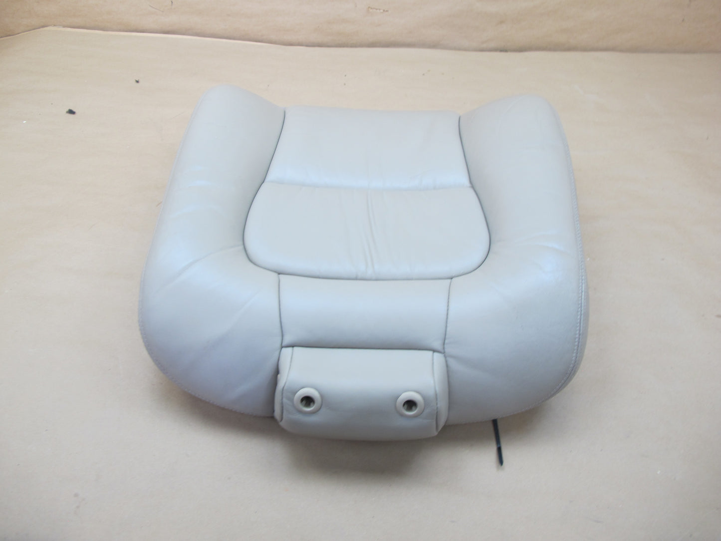 98-00 LEXUS SC300 SC400 FRONT RIGHT SEAT UPPER BACKREST LEATHER CUSHION OEM