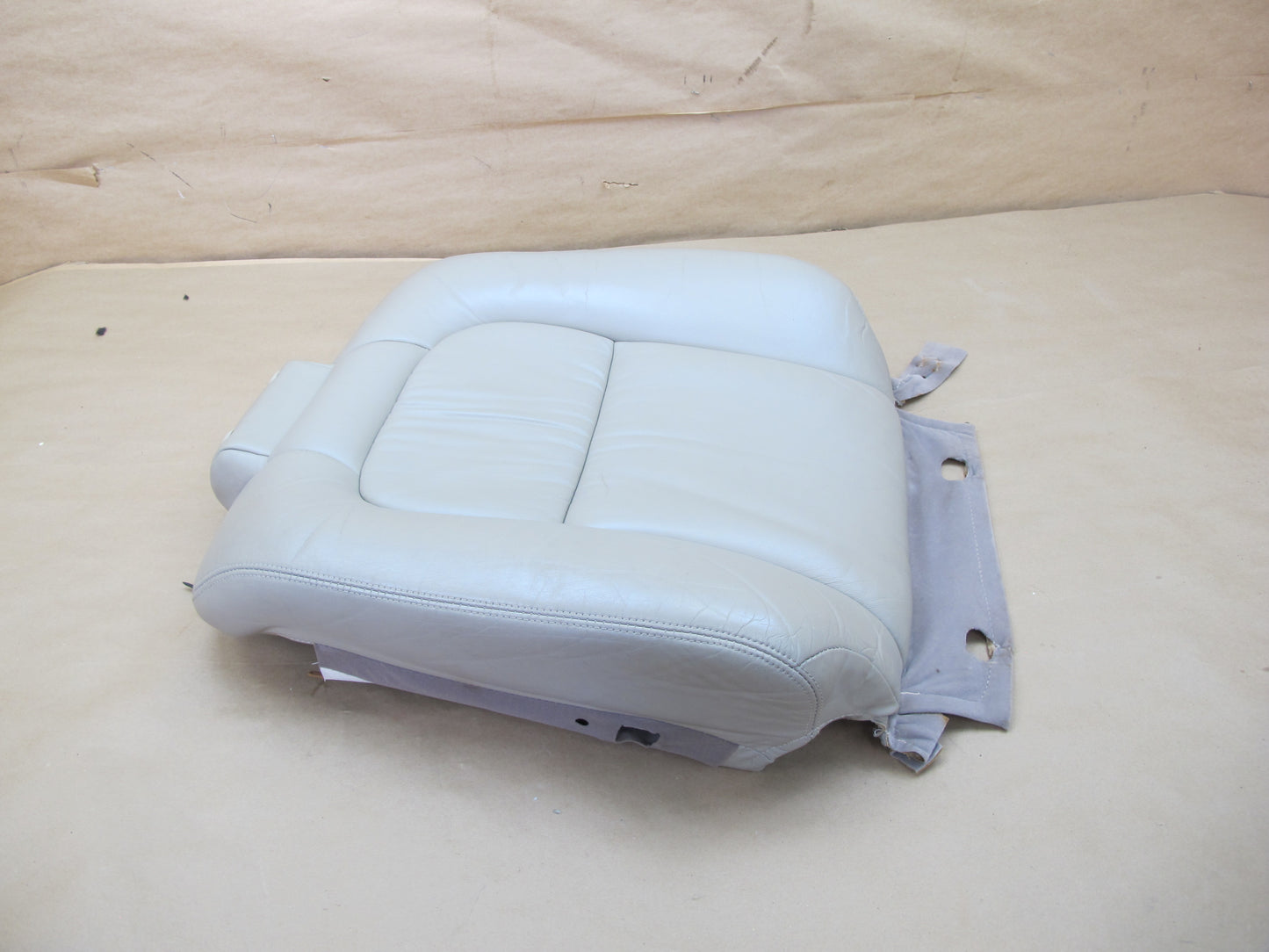 98-00 LEXUS SC300 SC400 FRONT RIGHT SEAT UPPER BACKREST LEATHER CUSHION OEM