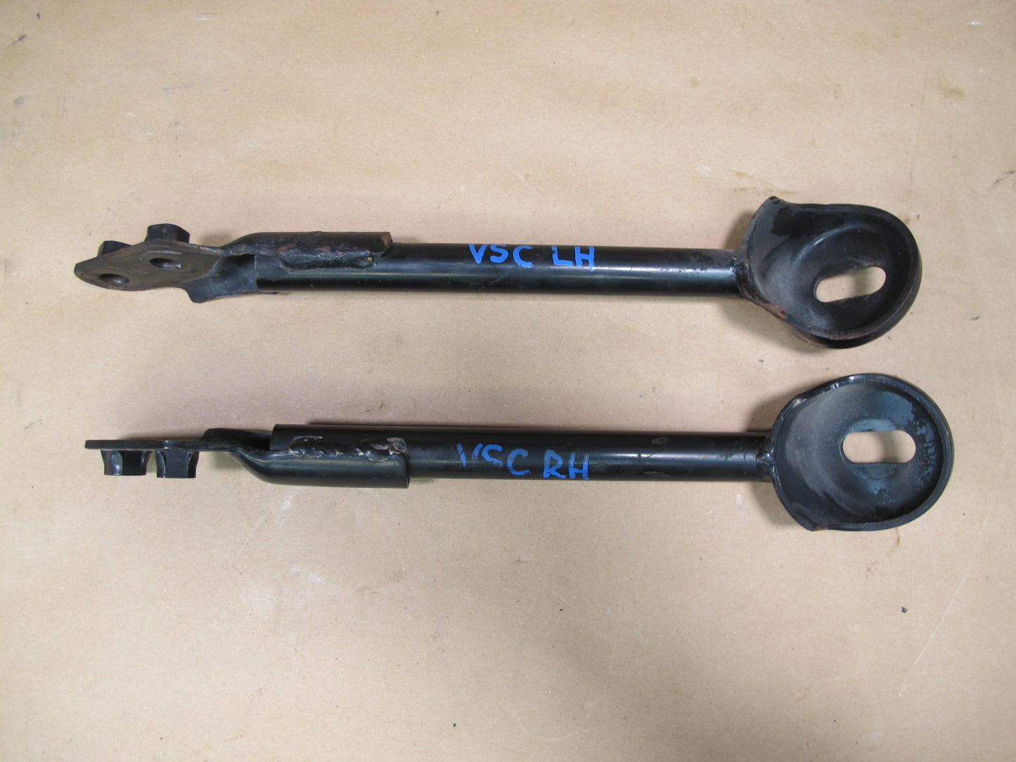 92-00 LEXUS JZZ31L SC300 SC400 SET OF 2 FRONT SUSPENSION LINK ROD BAR OEM