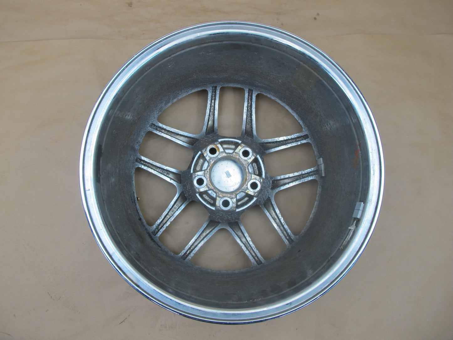 97-04 CHEVROLET CORVETTE C5 REAR CHROME R18" ALLOY WHEEL RIM 18x10.5J ET56 OEM