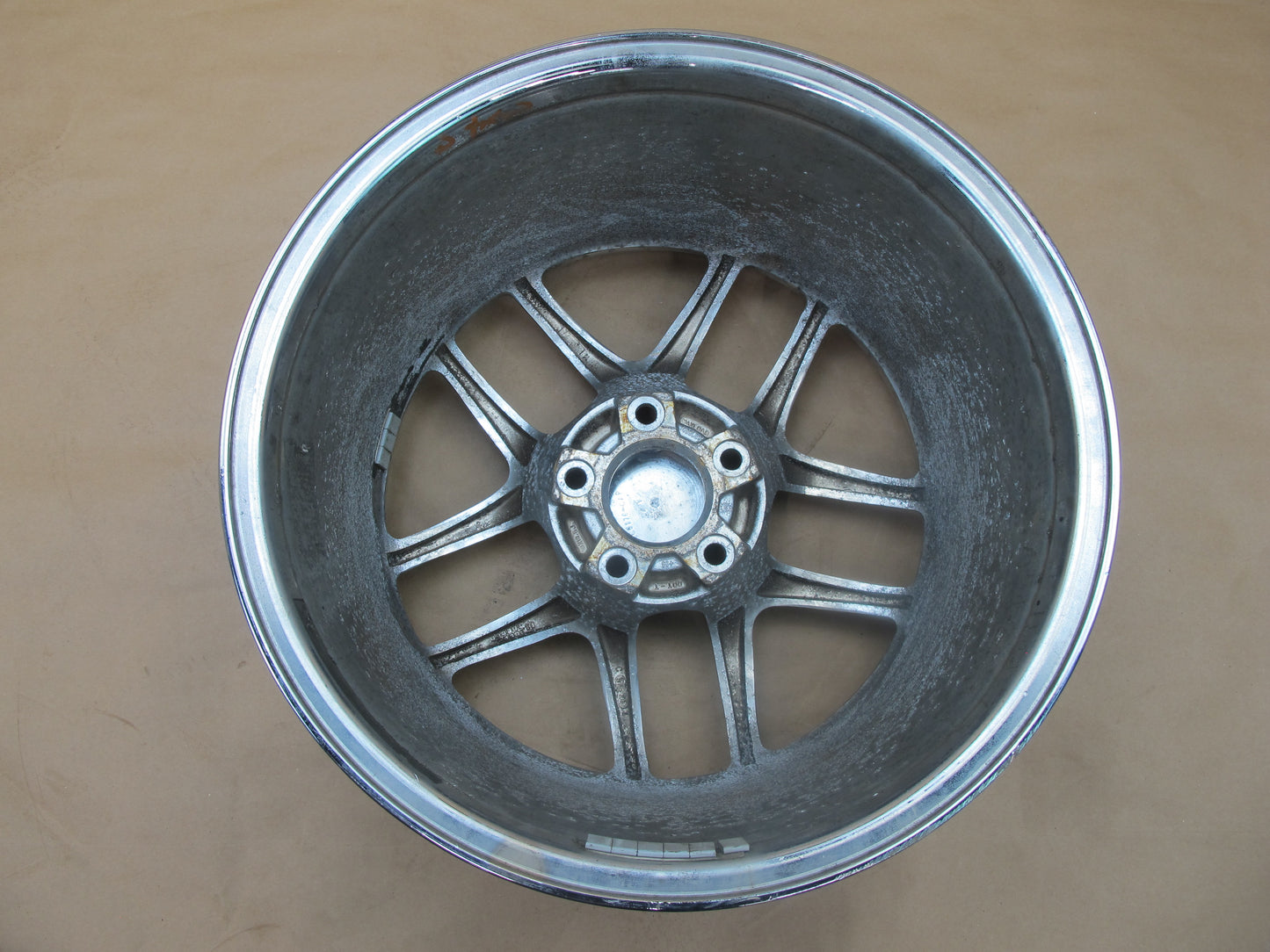 97-04 CHEVROLET CORVETTE C5 REAR CHROME R18" ALLOY WHEEL RIM 18x10.5J ET56 OEM