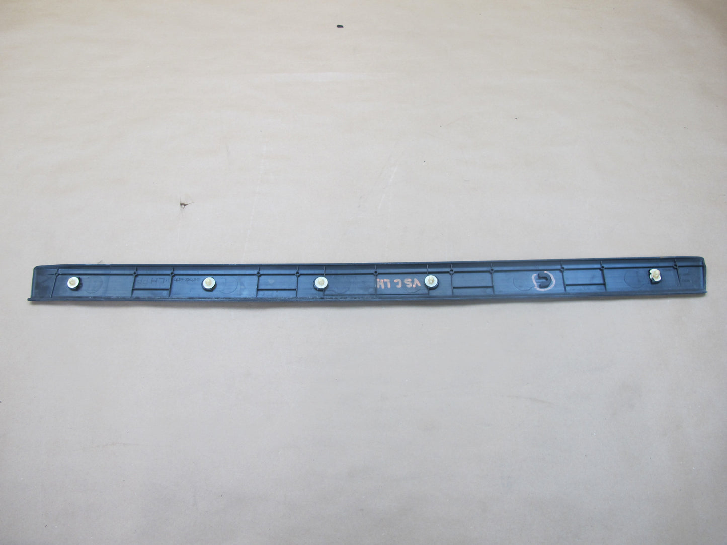 92-00 LEXUS JZZ31 SC300 SC400 SET OF 2 DOOR SCUFF STEP SILL PLATE TRIM OEM