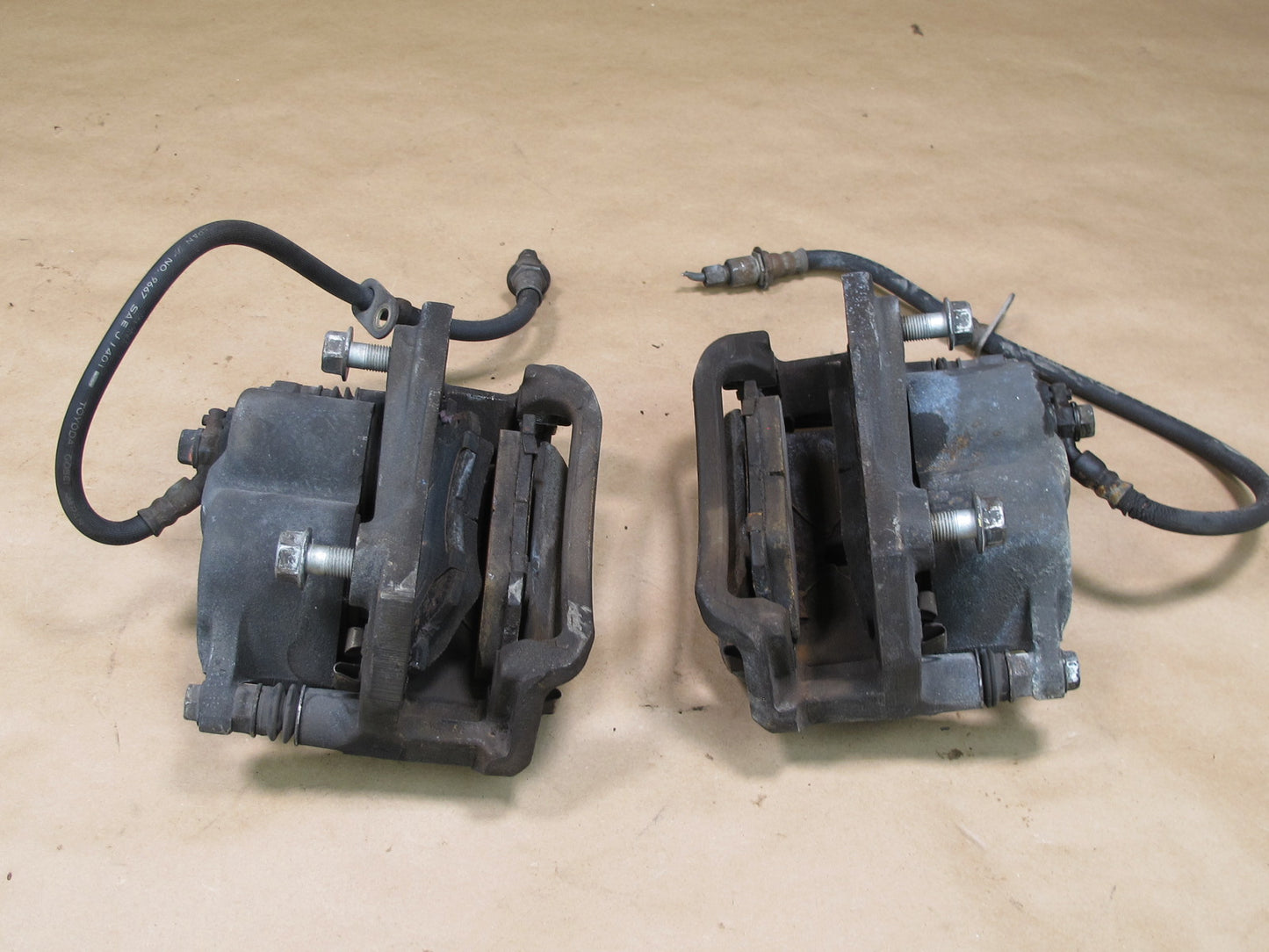 92-00 LEXUS JZZ31L SC300 SC400 SET OF 2 FRONT LEFT & RIGHT BRAKE CALIPER OEM