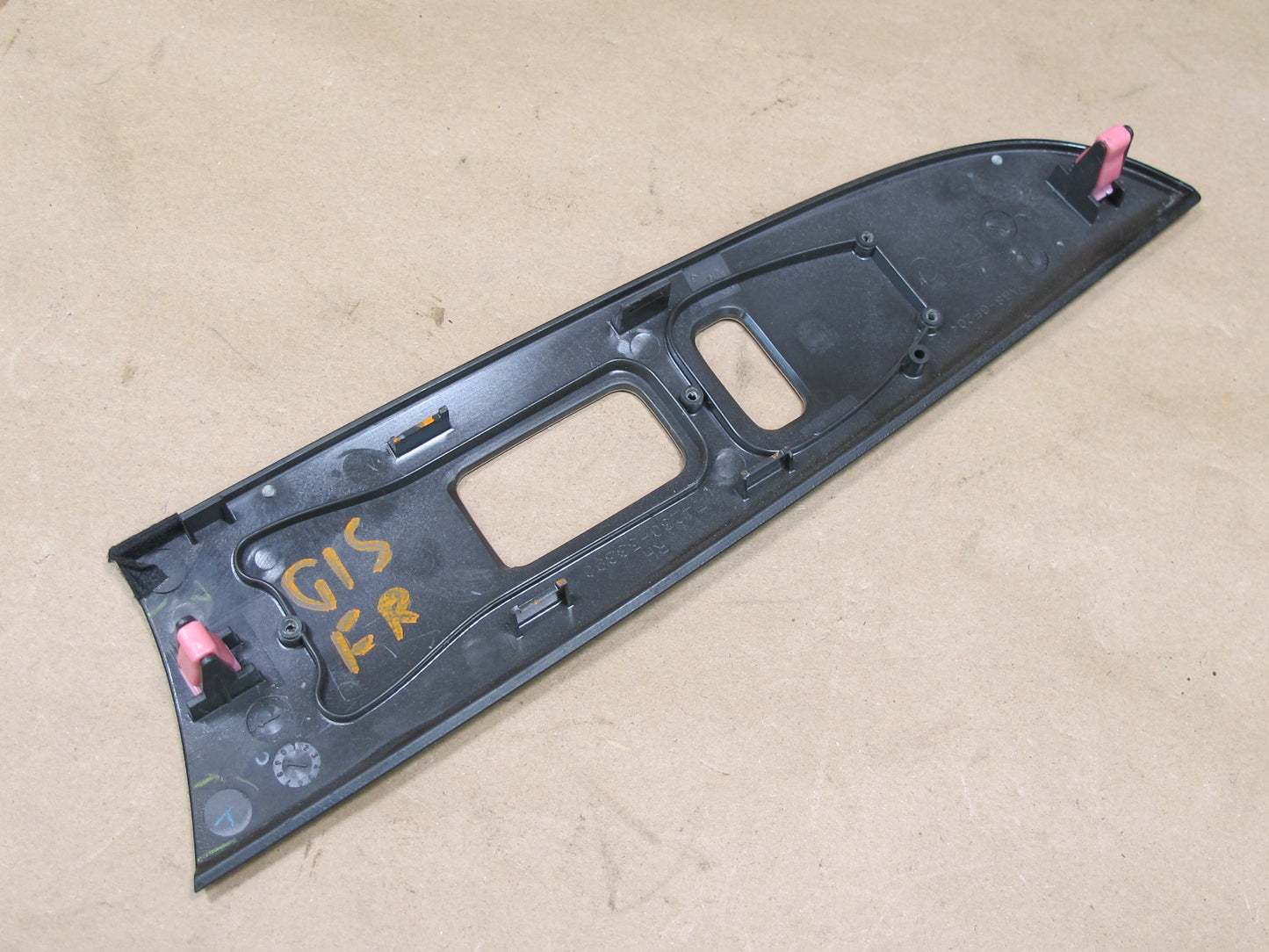 10-11 LEXUS IS250 IS350 FRONT RIGHT SIDE DOOR WINDOW SWITCH BEZEL TRIM OEM