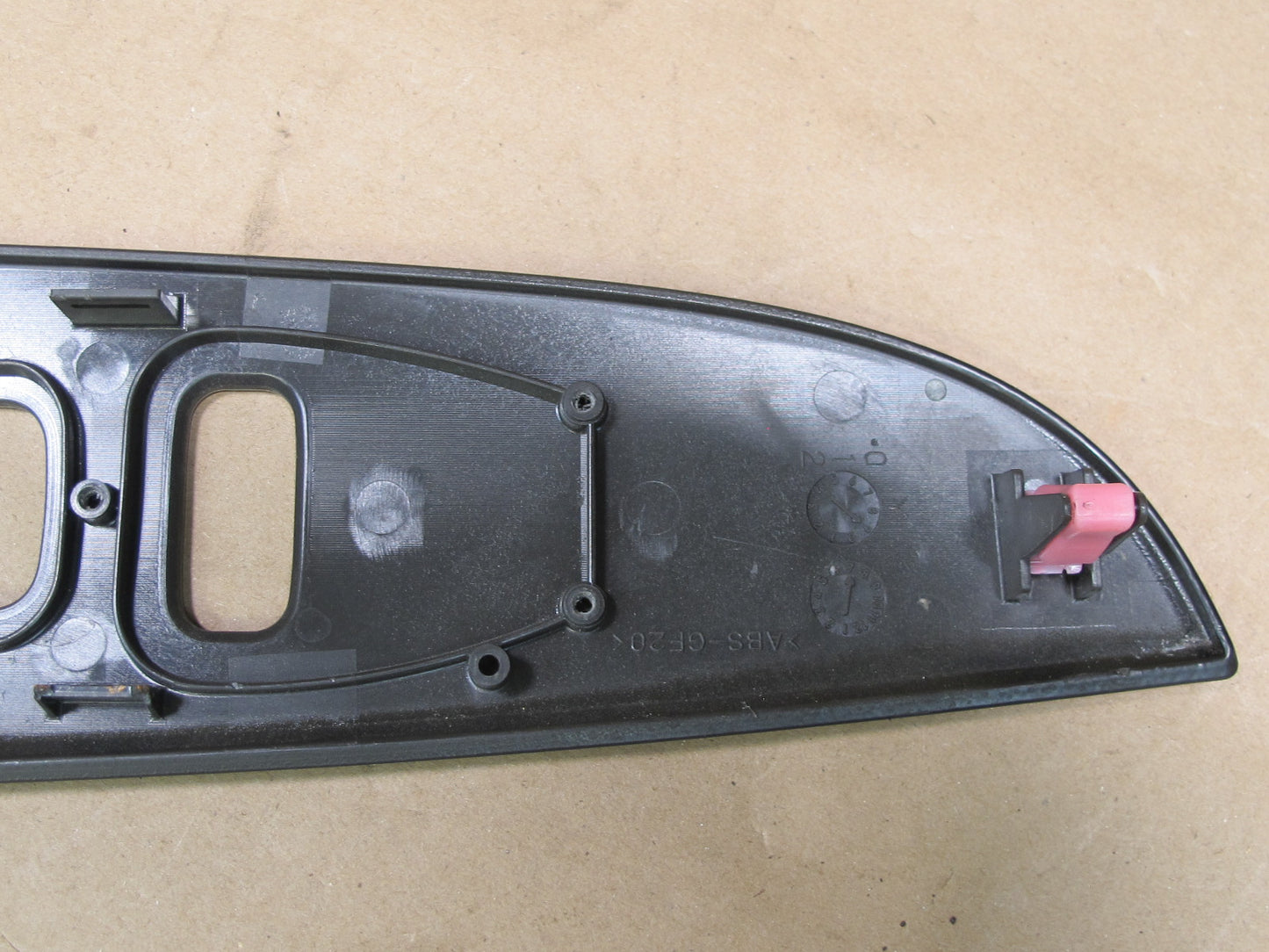 10-11 LEXUS IS250 IS350 FRONT RIGHT SIDE DOOR WINDOW SWITCH BEZEL TRIM OEM