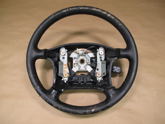 89-92 Toyota Supra MK3 Leather Steering w Cruise Switch OEM