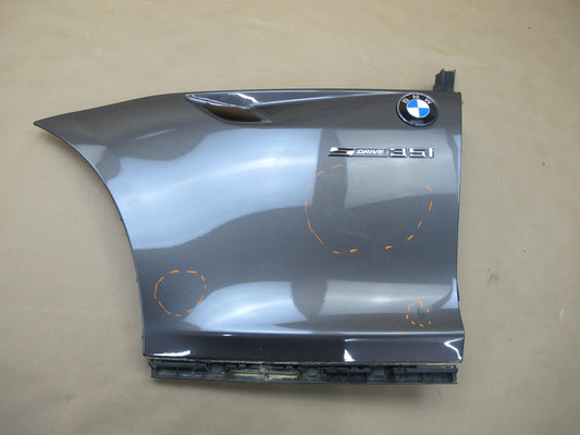 09-16 BMW E89 Z4 3.5i 3.5is FRONT LEFT FENDER SHELL COVER PANEL OEM