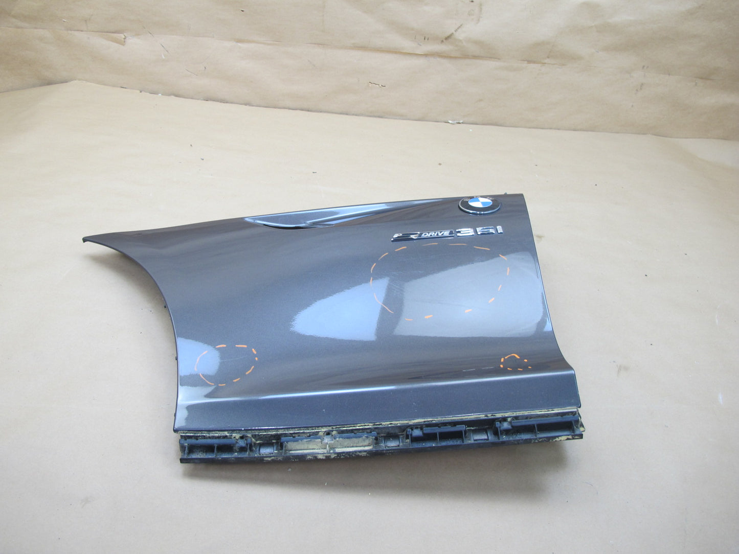 09-16 BMW E89 Z4 3.5i 3.5is FRONT LEFT FENDER SHELL COVER PANEL OEM