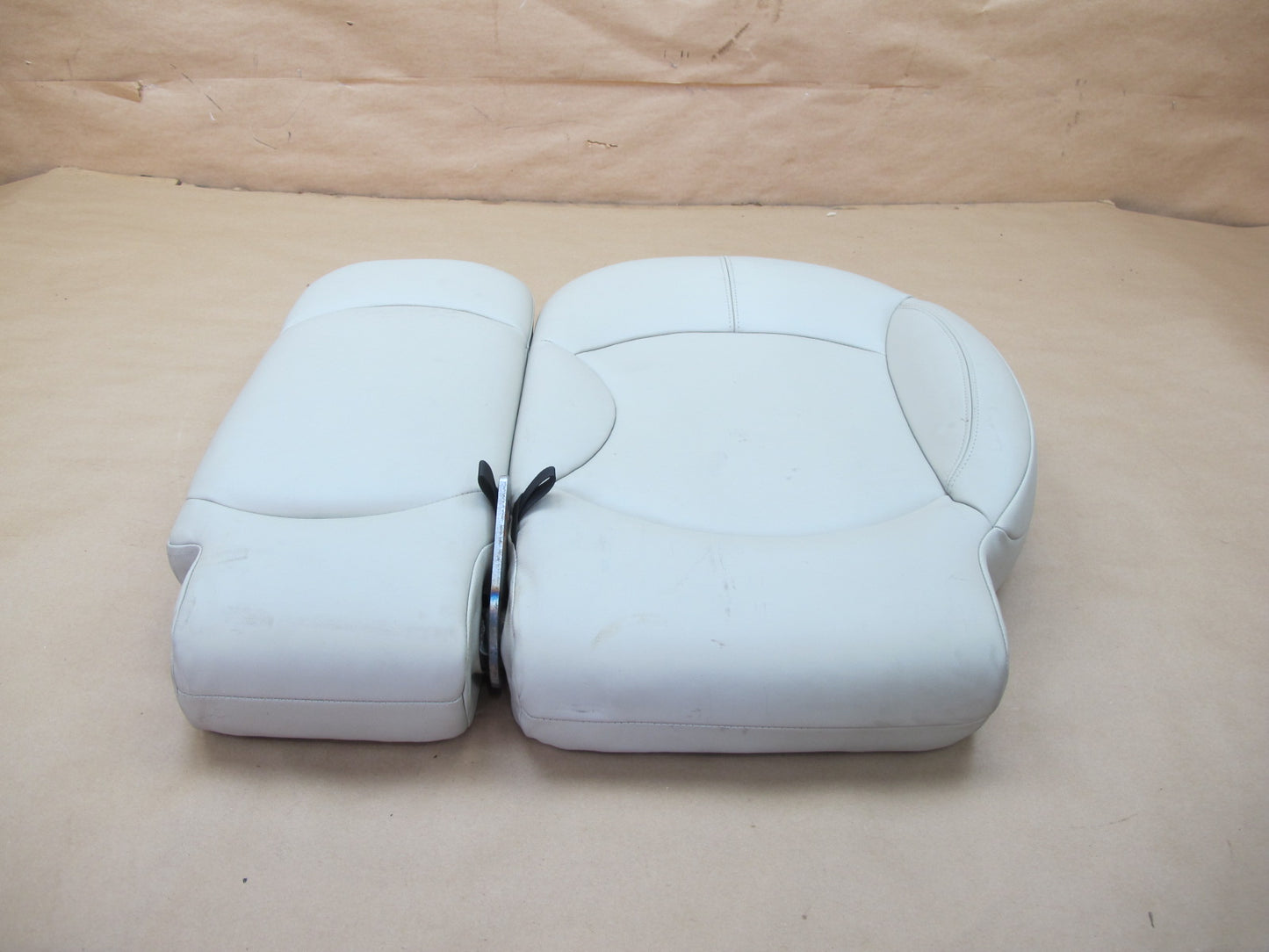 11-16 MINI COOPER S R60 COUNTRYMAN REAR LEFT SEAT UPPER LEATHER CUSHION OEM