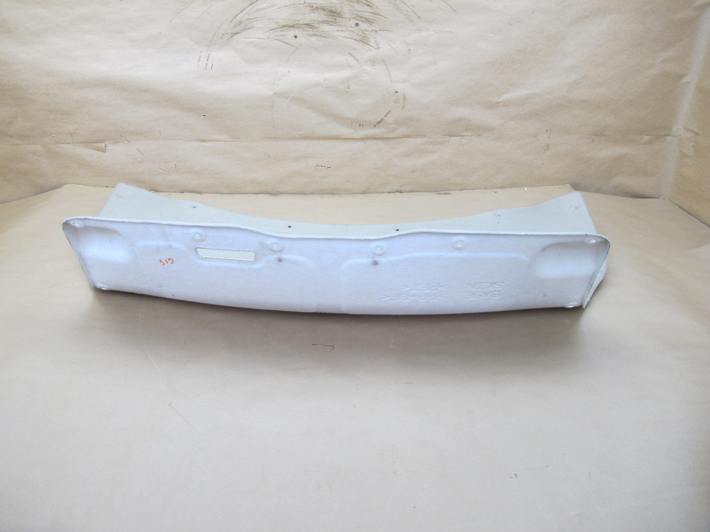 10-15 LEXUS IS250 IS350 CONVERTIBLE REAR TRUNK LID TRIM CARPET LINER PANEL OEM