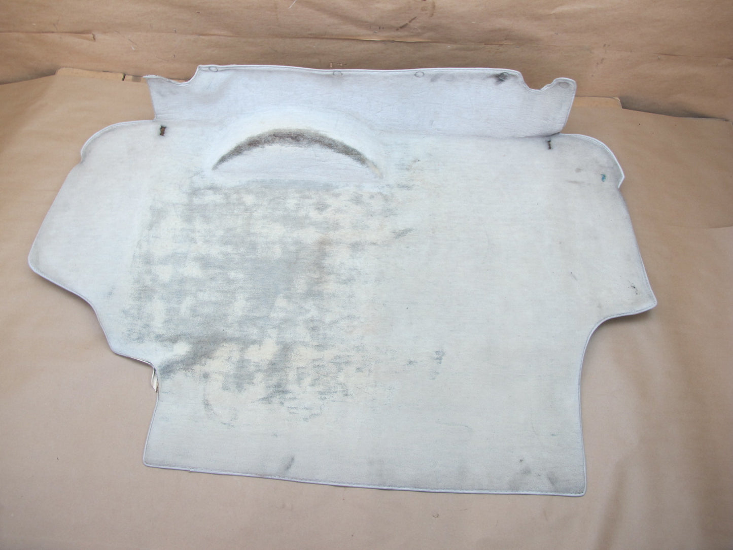 84-86 PORSCHE 944 REAR TRUNK CARGO LUGGAGE FLOOR MAT LINER COVER OEM