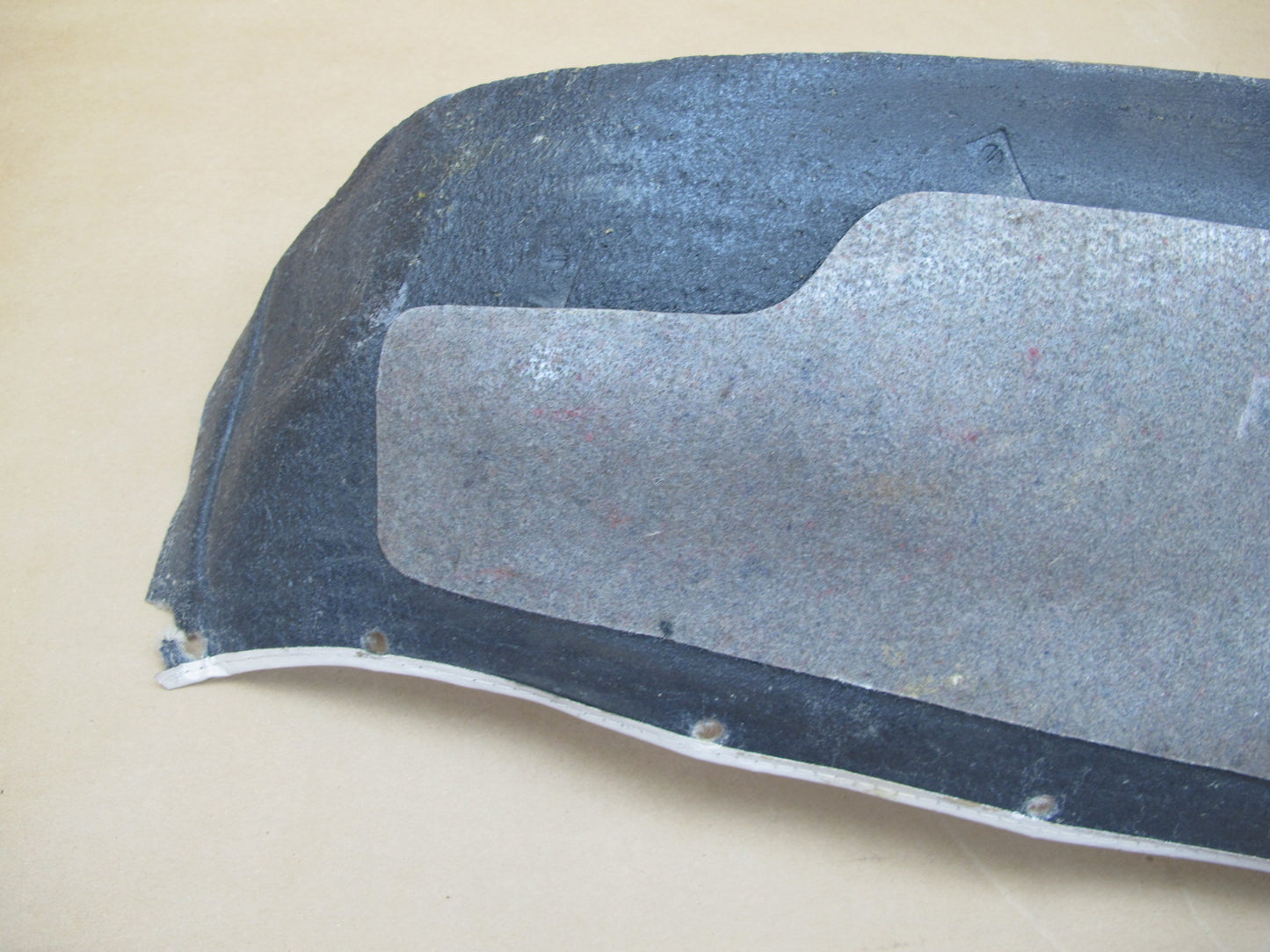 84-86 PORSCHE 944 REAR LEFT TRUNK CARPET TRIM LINER COVER OEM