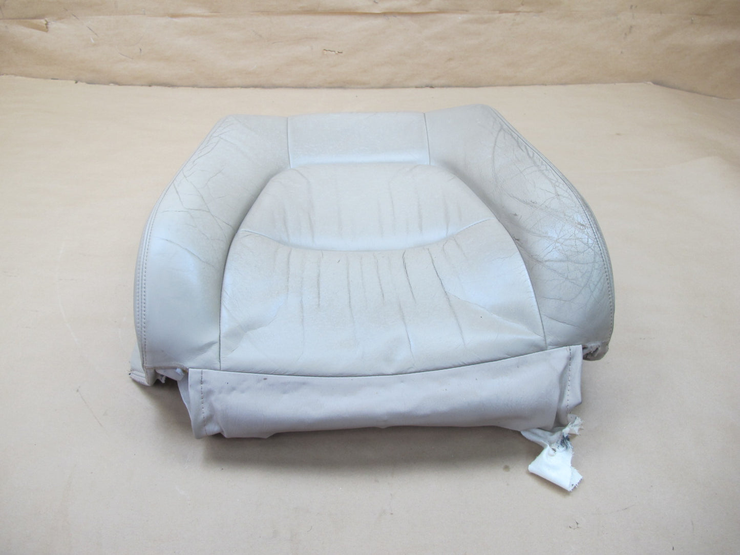 95-97 LEXUS UCF20 LS400 FRONT LEFT SEAT UPPER BACKREST LEATHER CUSHION OEM