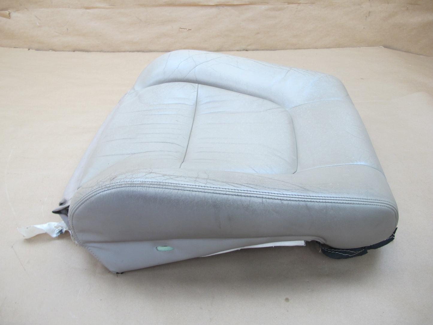 95-97 LEXUS UCF20 LS400 FRONT LEFT SEAT UPPER BACKREST LEATHER CUSHION OEM