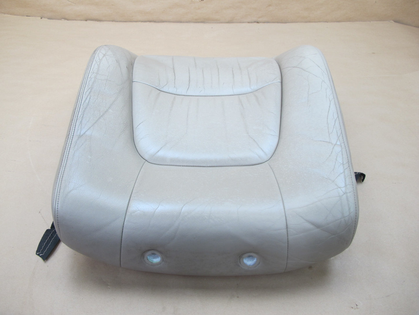 95-97 LEXUS UCF20 LS400 FRONT LEFT SEAT UPPER BACKREST LEATHER CUSHION OEM