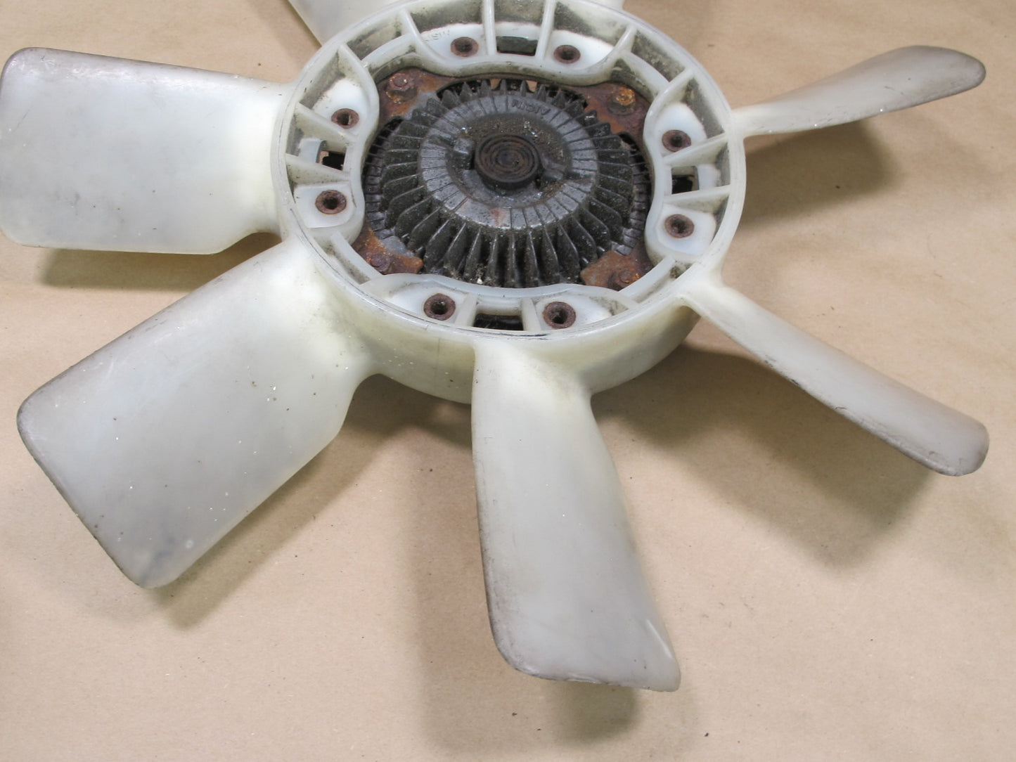 86-92 Toyota Supra MK3 7MGTE Engine Radiator Cooling Fan Blade Clutch OEM