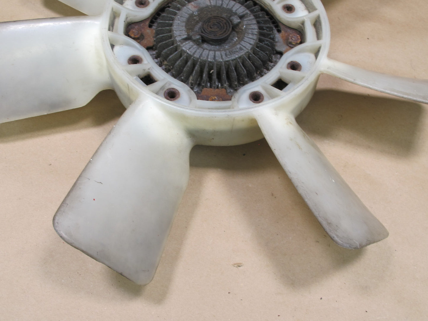 86-92 Toyota Supra MK3 7MGTE Engine Radiator Cooling Fan Blade Clutch OEM