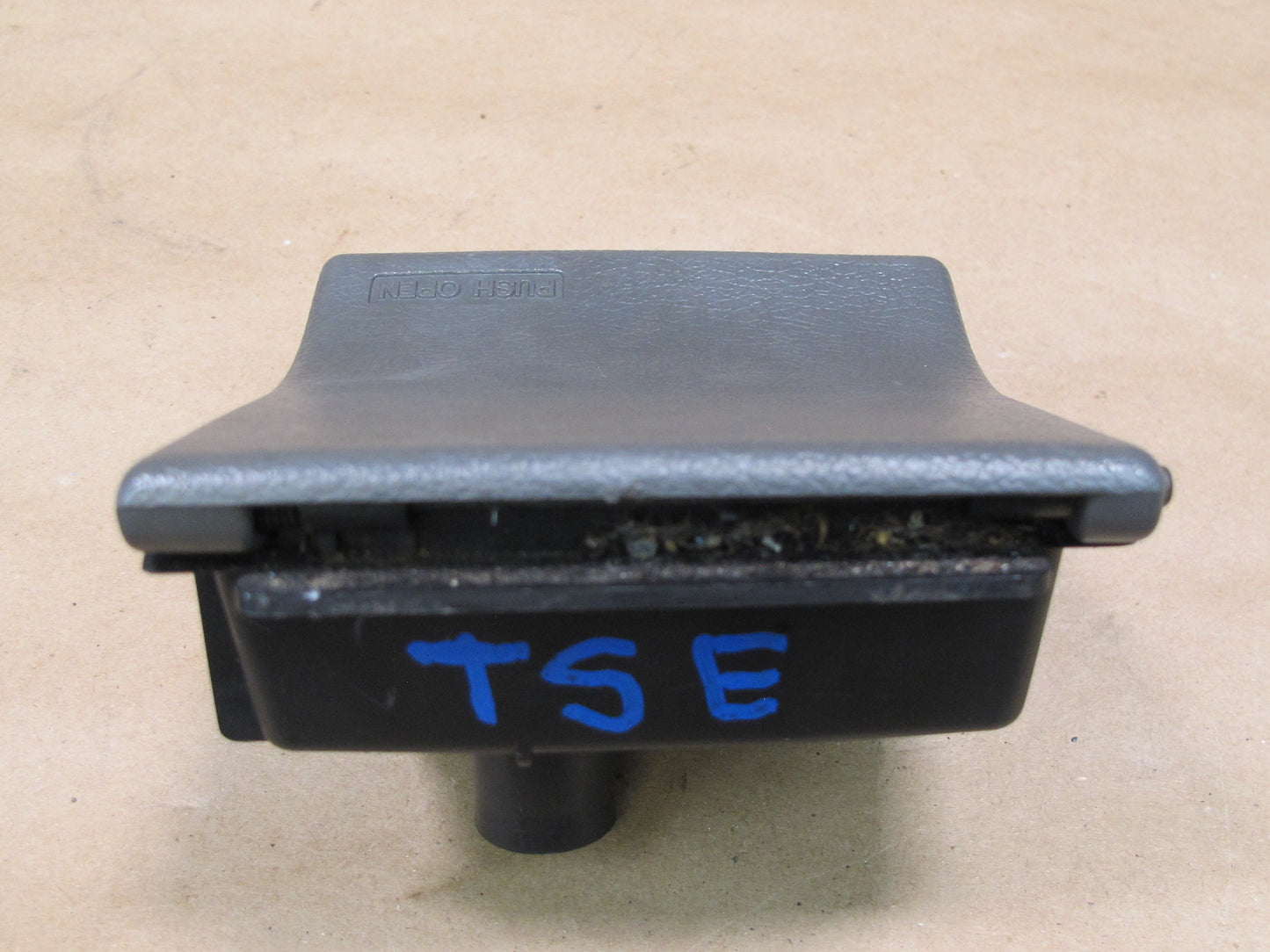 86-92 Toyota Supra MK3 Center Console Box Pocket Flip Tray Gray OEM