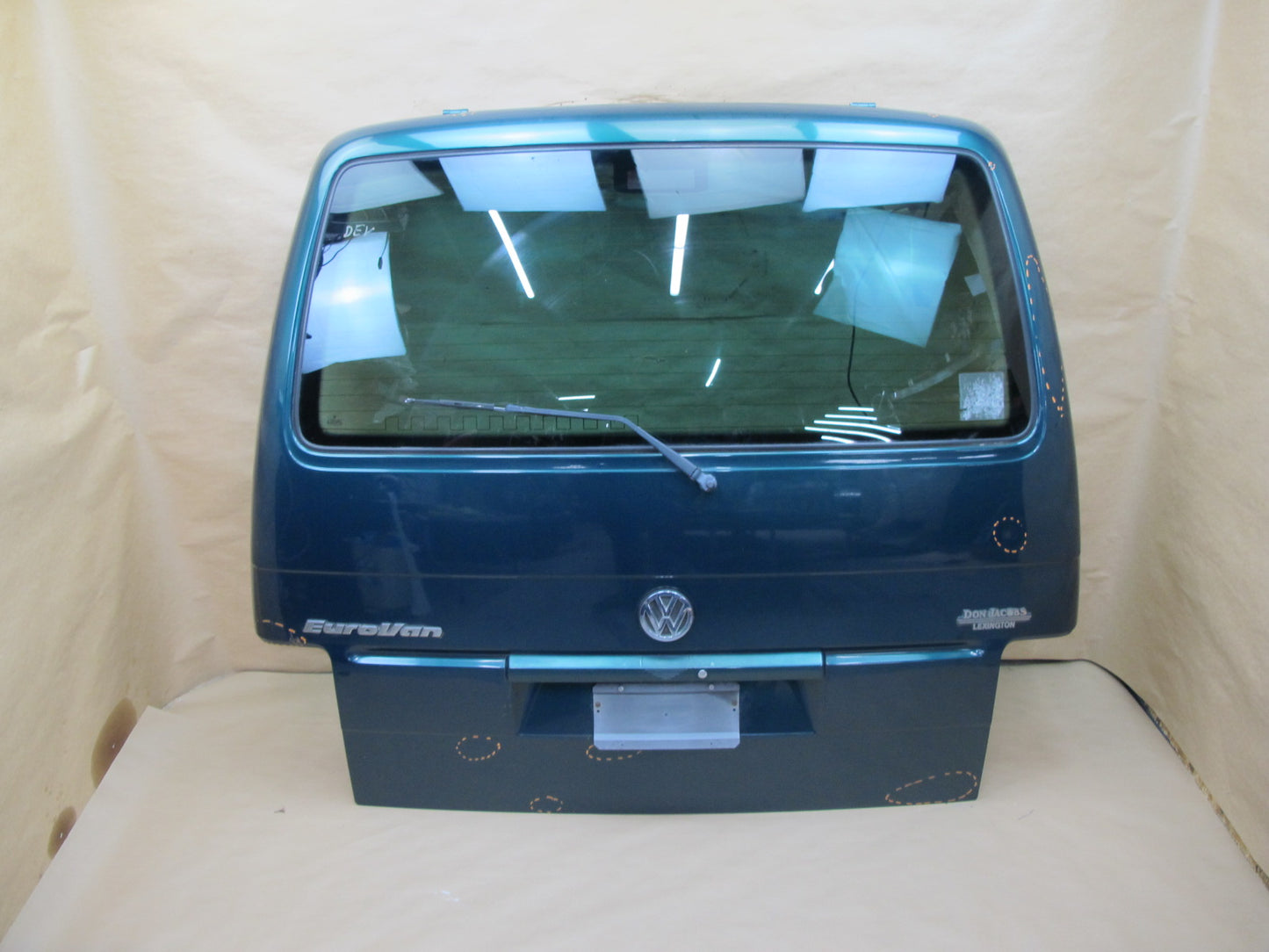 99-03 VW EUROVAN T4 REAR TRUNK LID TAILGATE LIFTGATE SHELL PANEL W GLASS OEM